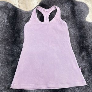 Lululemon Cool Racerback Tank Rib - Washed Antoinette